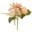 ROSE ALLIUM BUSH 32CM PEACH