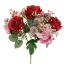 ROSE HYDRANGEA X7 BUSH 32CM RED