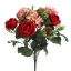 ROSE HYDRANGEA X18 BUSH 56CM RED