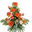 ROSE LILY X24 BUSH 62CM ORANGE