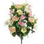 ROSE LILY X36 BUSH 67CM PINK