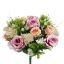 ROSE LILY X24 BUSH 36CM LILA