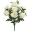 ROSE GERBERA X18 BUSH 45CM CREAM
