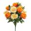 ROSE GERBERA X18 BUSH 45CM ORANGE