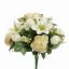 PEONY ROSE X24 BUSH 42CM CREAM