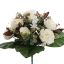 PEONY ROSE X24 BUSH 38CM CREAM