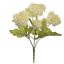 ZINNIA BUSH X 7 28CM CREAM