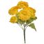 ZINNIA BUSH X 7 28CM YELLOW