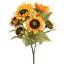 LARGE SUNFLOWER X9 BUSH 55CM YELLOW