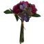 ROSE BUD/HYDRANGEA BUNDLE X 10 26CM BEAUTY