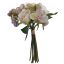 ROSE BUD/HYDRANGEA BUNDLE X 10 26CM CREAM