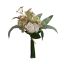 ROSE BUD/HYDRANGEA BUNDLE 31CM CREAM GREEN