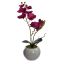 SMALL ORCHID X 2 IN CERAMIC POT 32CM LAVENDER