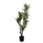DRACENA PLANT 125CM IN POT WHITE GREEN