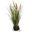 ONION GRASS ON MUD BASE 45CM GREEN