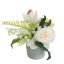 PEONY IN POT 20CM CREAM