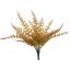 MEDIUM FERN BUSH 41CM BROWN GREEN