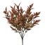 LEAVES BUSH 35CM BURGUNDY