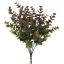 EUCALYPTUS BUSH 32CM BURGUNDY