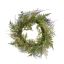 LARGE FERN WREATH 55CM GREEN