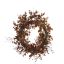 LARGE EUCALYPTUS WREATH 40CM BROWN