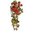 HANGING GERANIUM BUSH 75CM RED