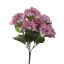 HYDRANGEA BUSH X 7 44CM MAUVE