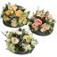ROSE POMPOM HYDRANGEA ARR 20CM ASSORTIMENT