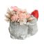 ROSE HYDRANGEA IN GOBLIN 20X18X14CM PINK