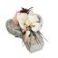 ROSE ORCHID GERBERA IN CROSS PLANTER 22X12X18CM PINK
