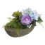 RANUNCULUS HYDRANGEA ARR 16X25X16CM BLUE