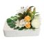 LILY RANUNCULUS ARR 17X15X25CM CREAM