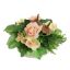 ROSE HYDRANGEA ARR D22X14CM PEACH
