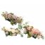 ROSE PROTEA ARR ON PLASTIC PLATE 45X15X16CM ASSORTED