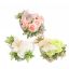 ROSE BUTTERFLY ARR IN HEART POT 17X17X10CM ASSORTED