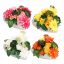 GERBERA ARR IN HEART PLANTER 11X16X16CM ASSORTED