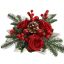 ROSE BERRY ARR IN STAR PLATE 35X18CM RED