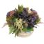 ORCHID SNOWBALL ARR IN ROUND POT D28X20CM LAVENDER
