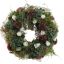 ROSE ALLIUM ARR IN WREATH D42X13CM GREEN