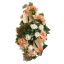 ANTHURIUM HYDRANGEA ROSE ARR 70X40X20CM PEACH