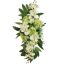 ORCHID HYDRANGEA ARR 80X40X22CM GREEN
