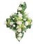 ROSE HYDRANGEA ARR 60X40X18CM PEACH