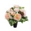PEONY ROSE BUD ARR IN VASE D30X30CM PINK