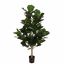 ROYAL FIDDLE LEAF TREE 115CM GREEN