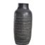 BERGA VASE D22XH50CM BROWN