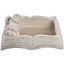 BOOK PLANTER 18x13x8 CM GREY