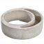 WREATH PLANTER 20x20x6 CM GREY