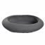 OVALPLANTER 21x13.5x6 CM BLACK