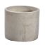 ROUND POT D12 H10CM GREY