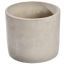 ROUND POT D15 H13CM GREY